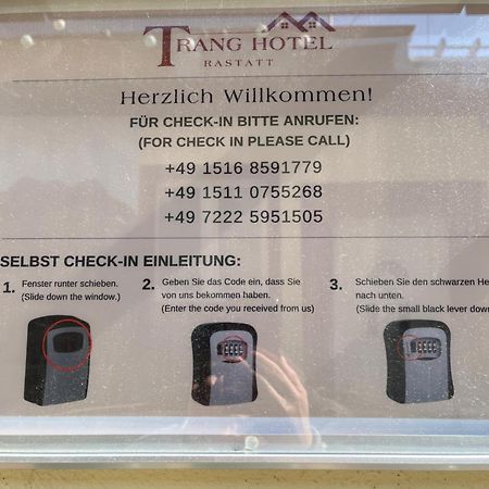 Trang Hotel Rastatt Eksteriør bilde