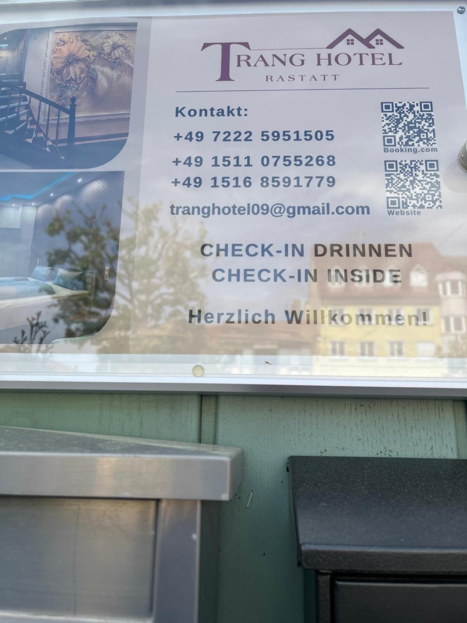 Trang Hotel Rastatt Eksteriør bilde