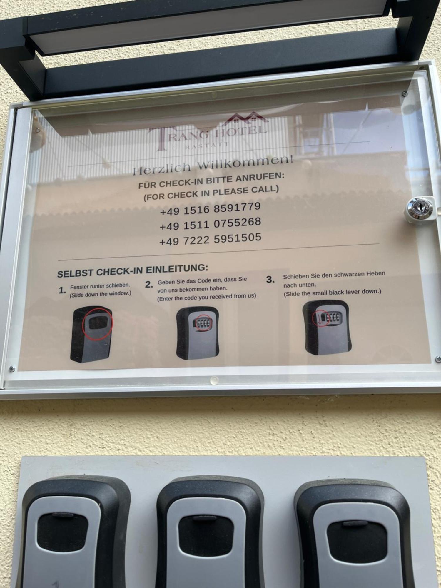 Trang Hotel Rastatt Eksteriør bilde